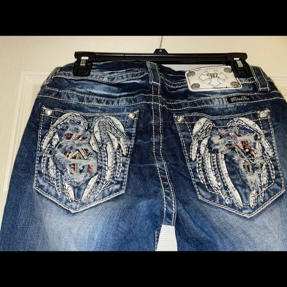 Sparkly MissMe Indian Styled Jeans - Picture 5 of 9